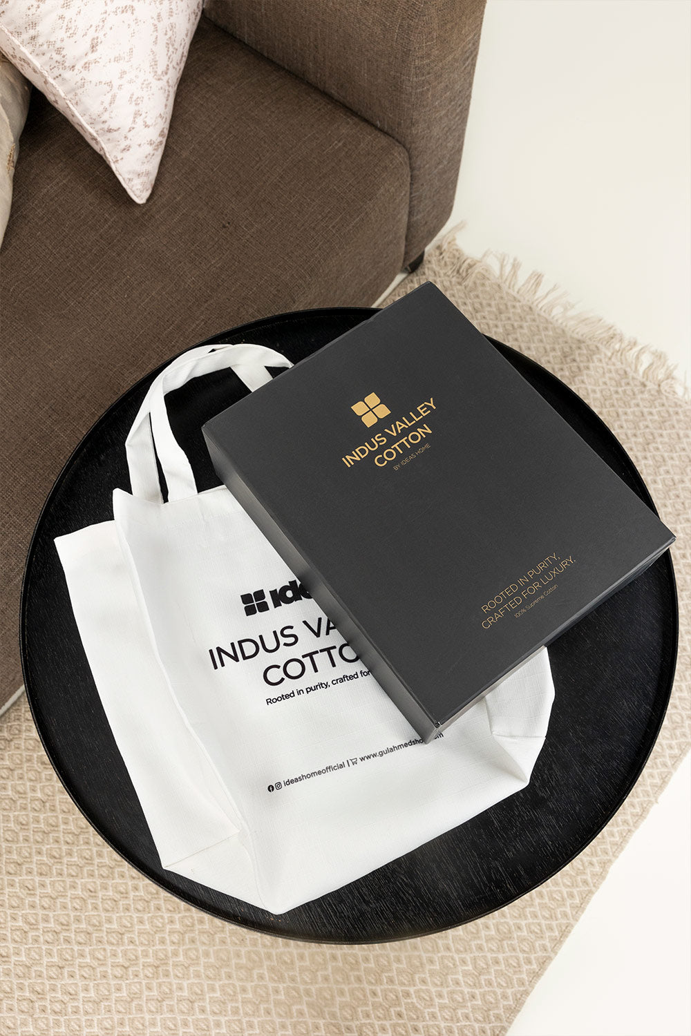 Indus Valley Cotton Terra Luxe Bed Sheet Set