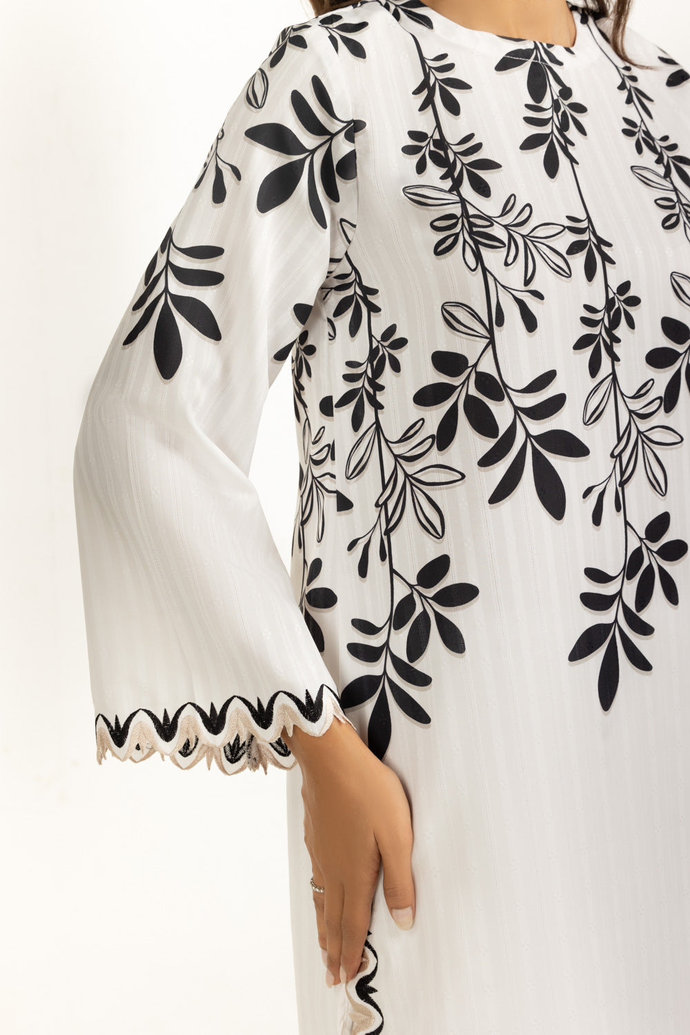 Textured Dobby Printed Co-Ord Set