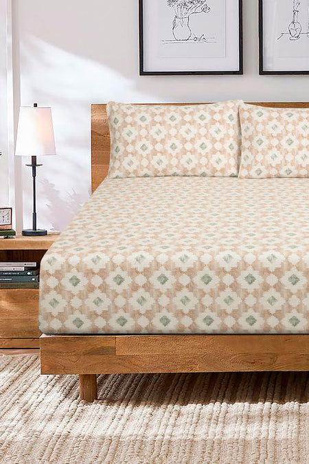 Tone Pixel Fitted Sheet Set