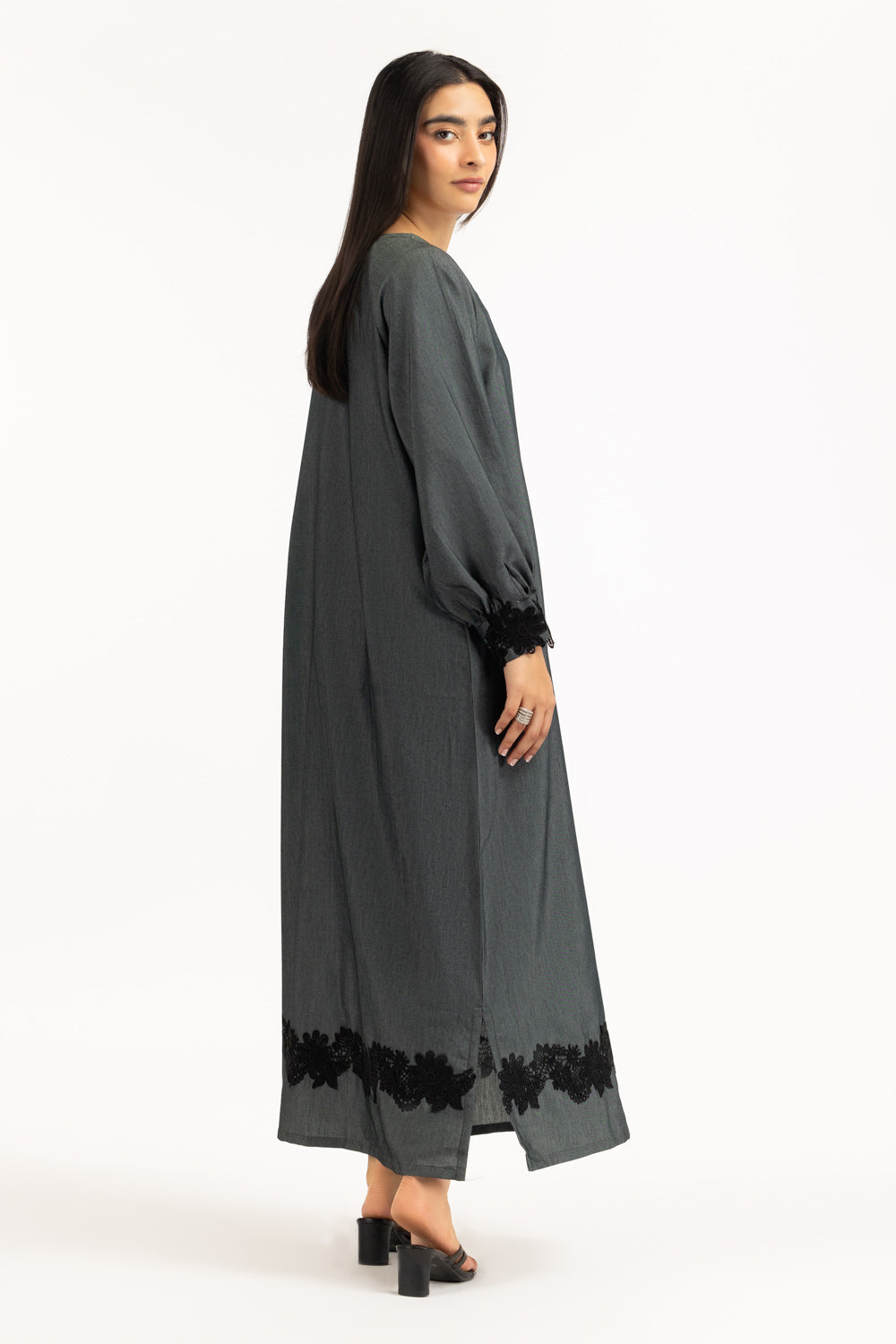 Twill Dyed Embellished Shirt