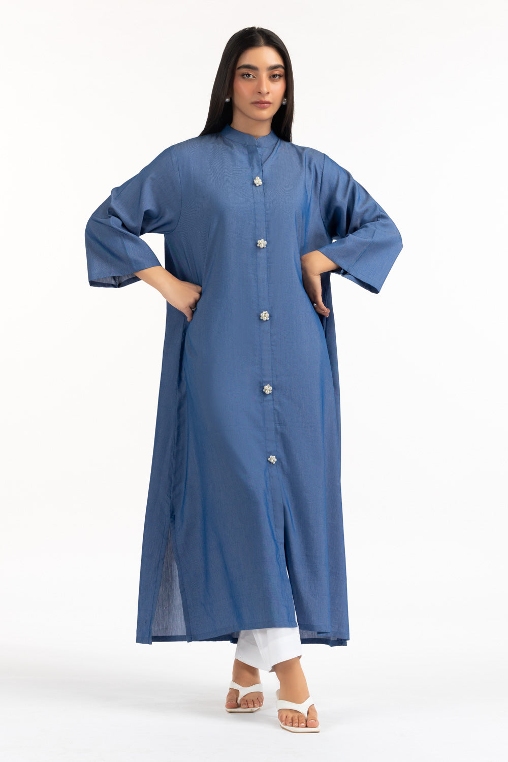 Twill Dyed Long Shirt