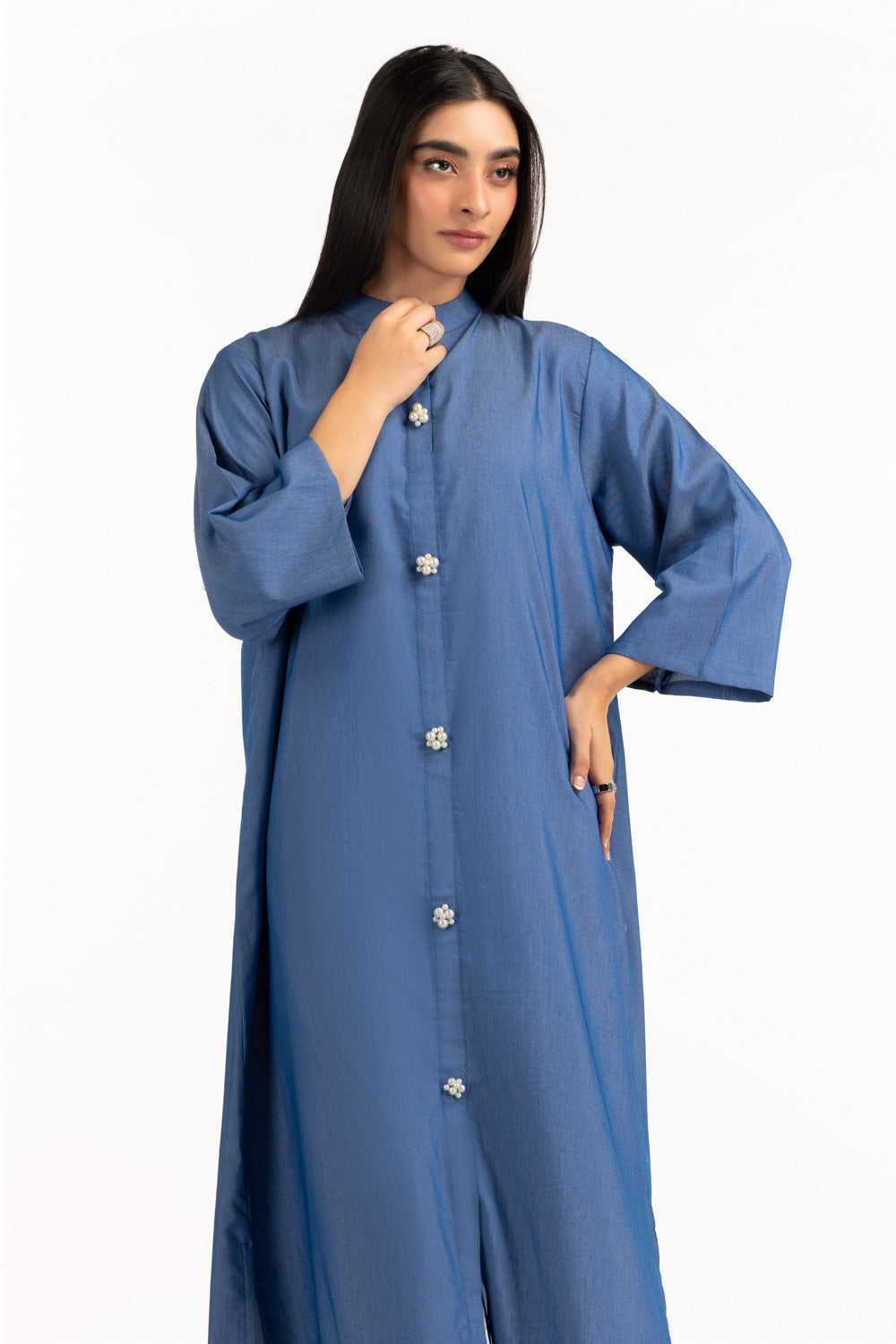 Twill Dyed Long Shirt
