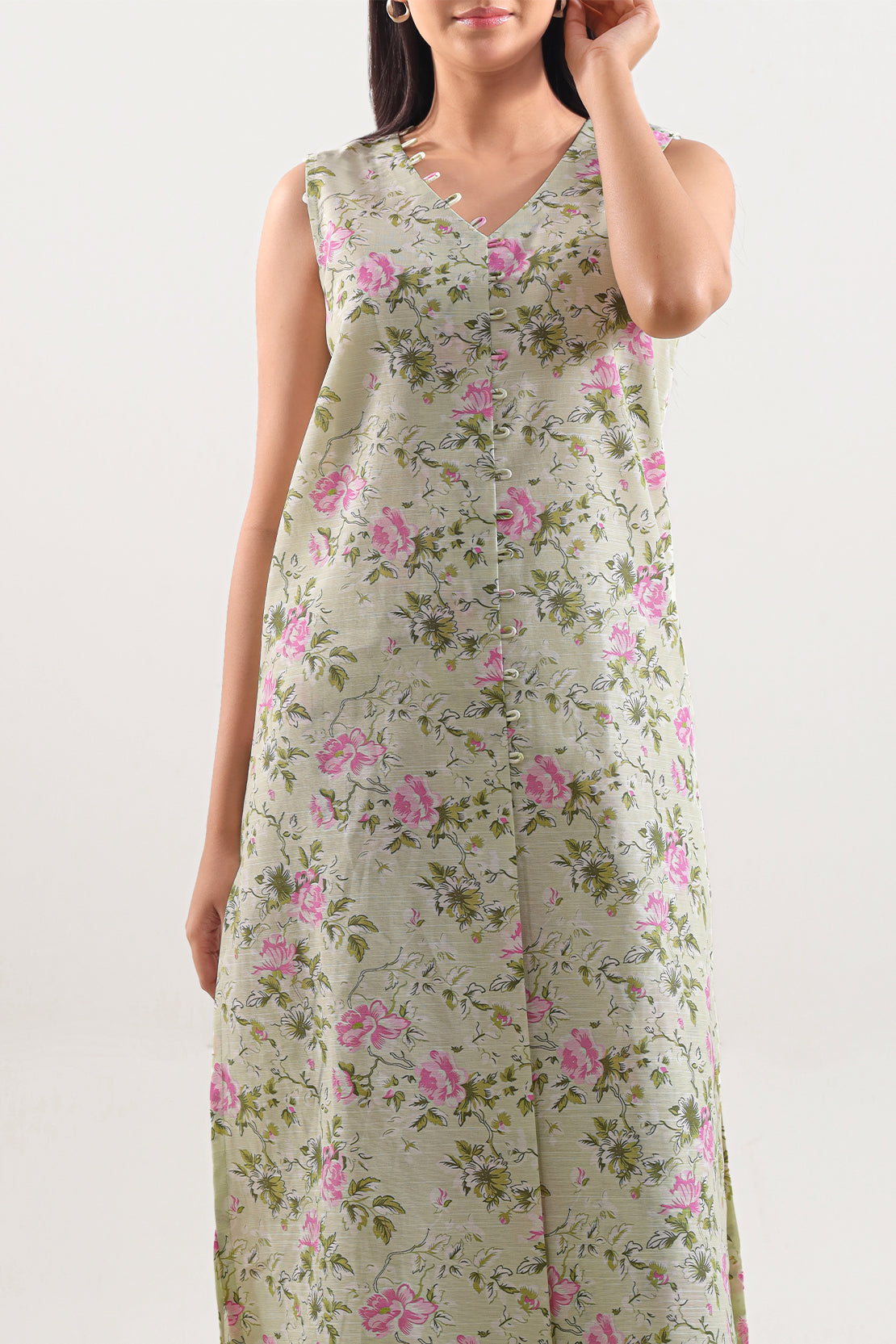 Unstitched Printed Khaddar 2 Piece (Shirt/Trouser)124793