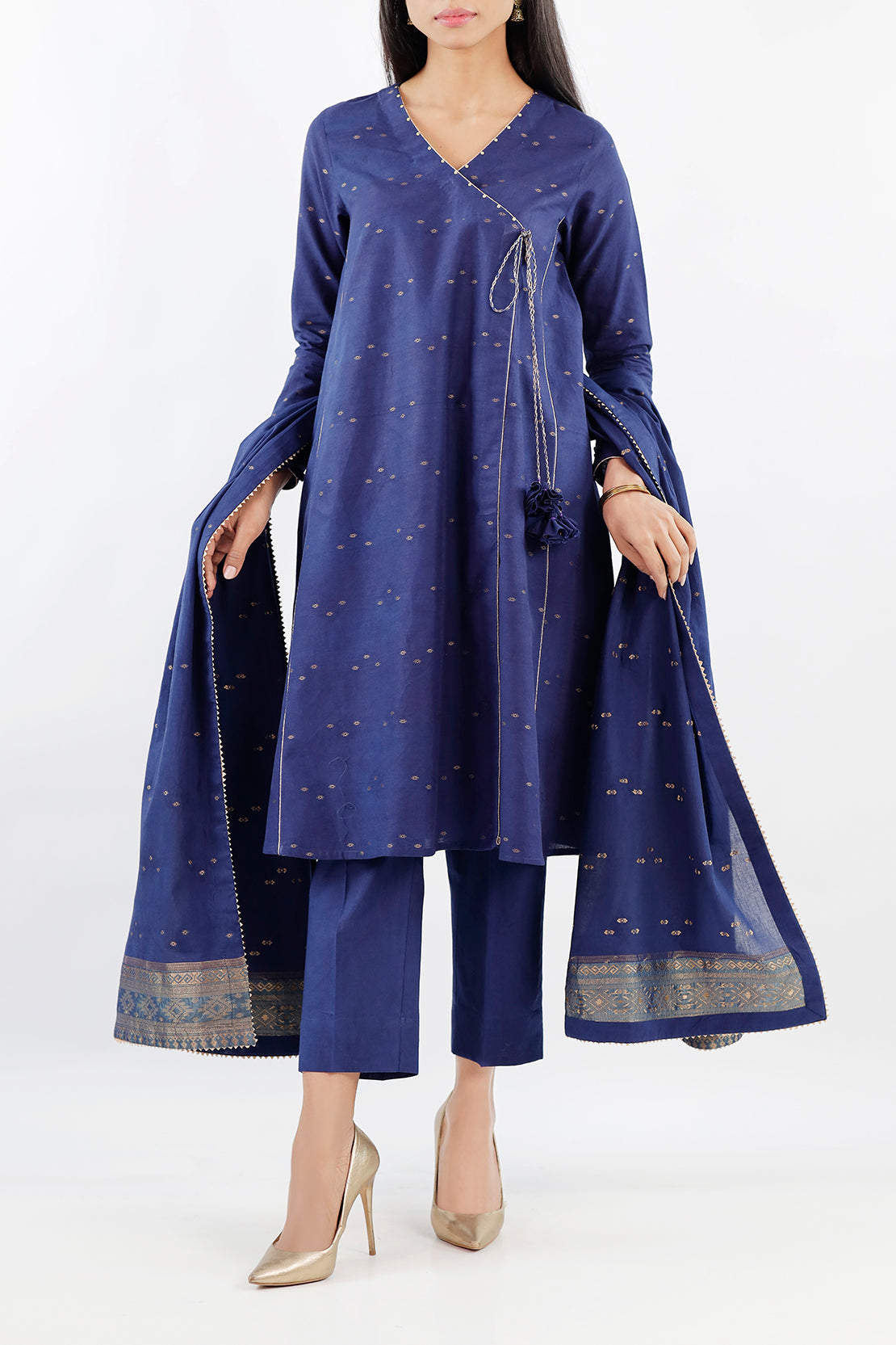 Unstitched Jacquard Cotton 3 Piece88187