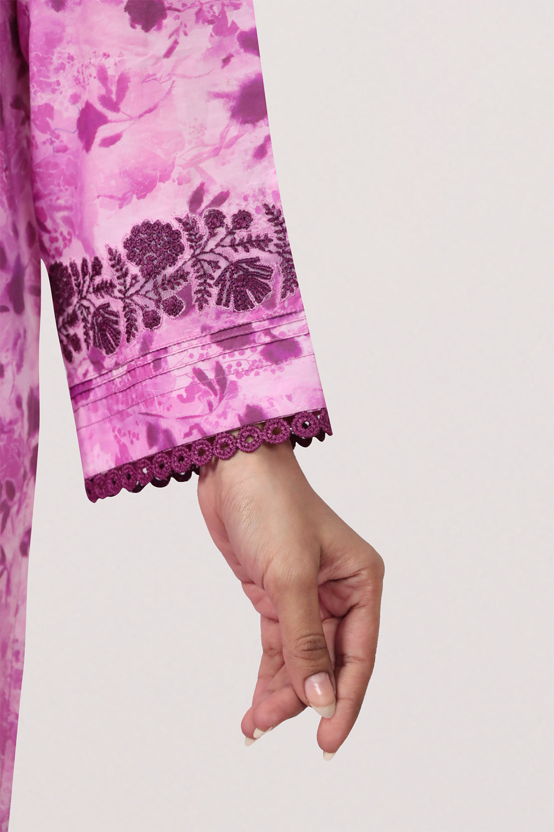 Unstitched Embroidered Cotton Filament 3 Piece With Chiffon Dupatta59061