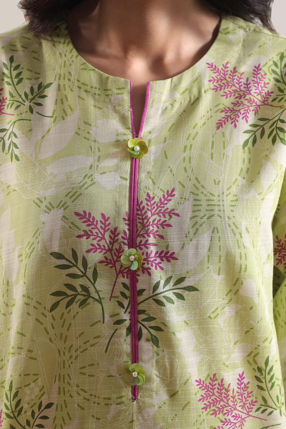 Unstitched Printed Cotton Khaddar 3 Piece114071