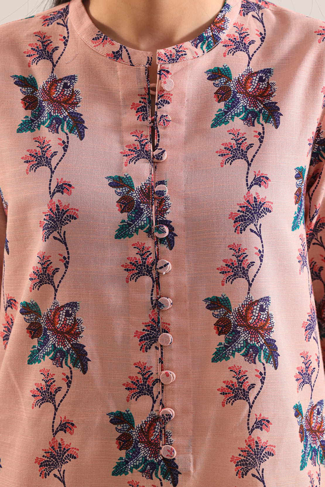 Unstitched Printed Cotton Khaddar 3 Piece114106