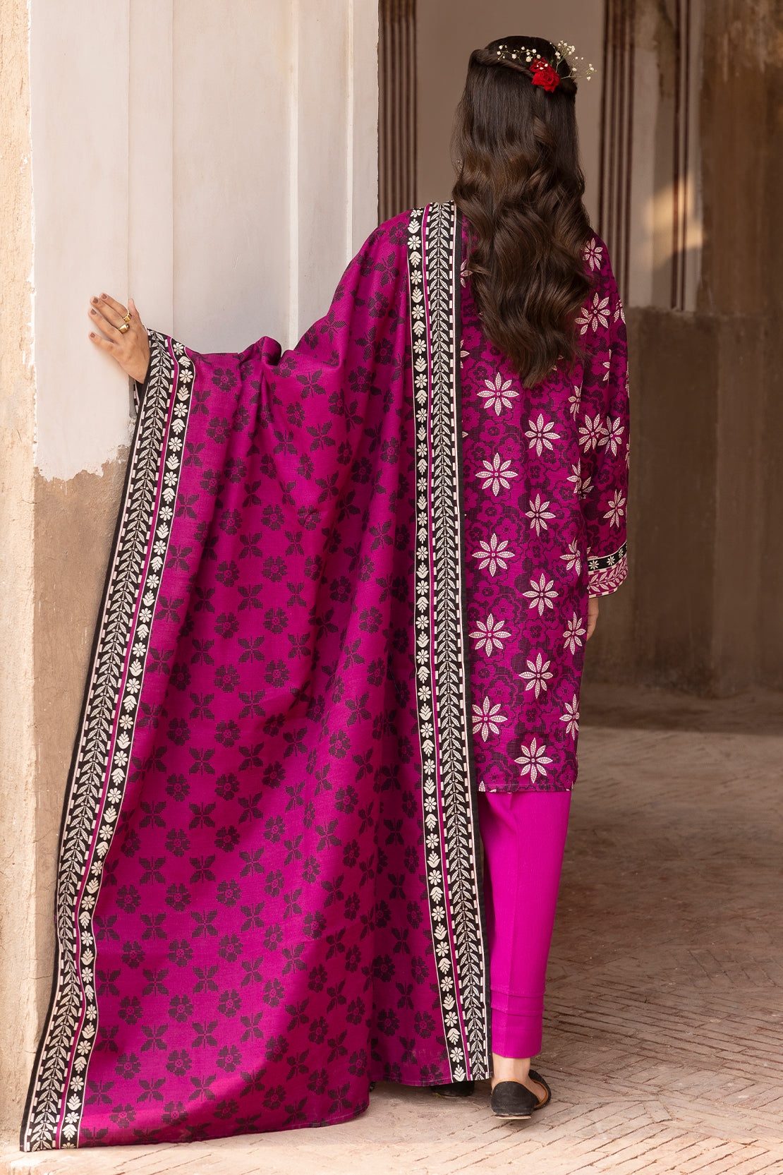 Unstitched Printed 3 Piece – in Lawn & Khaddar114109