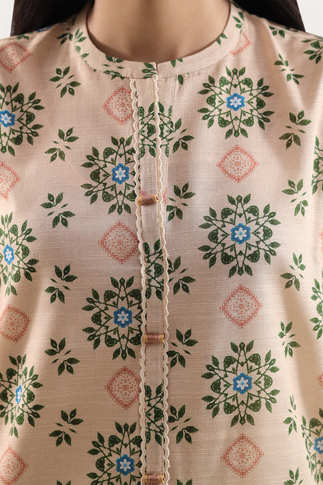 Unstitched Printed Warm Khaddar 3 Piece119411