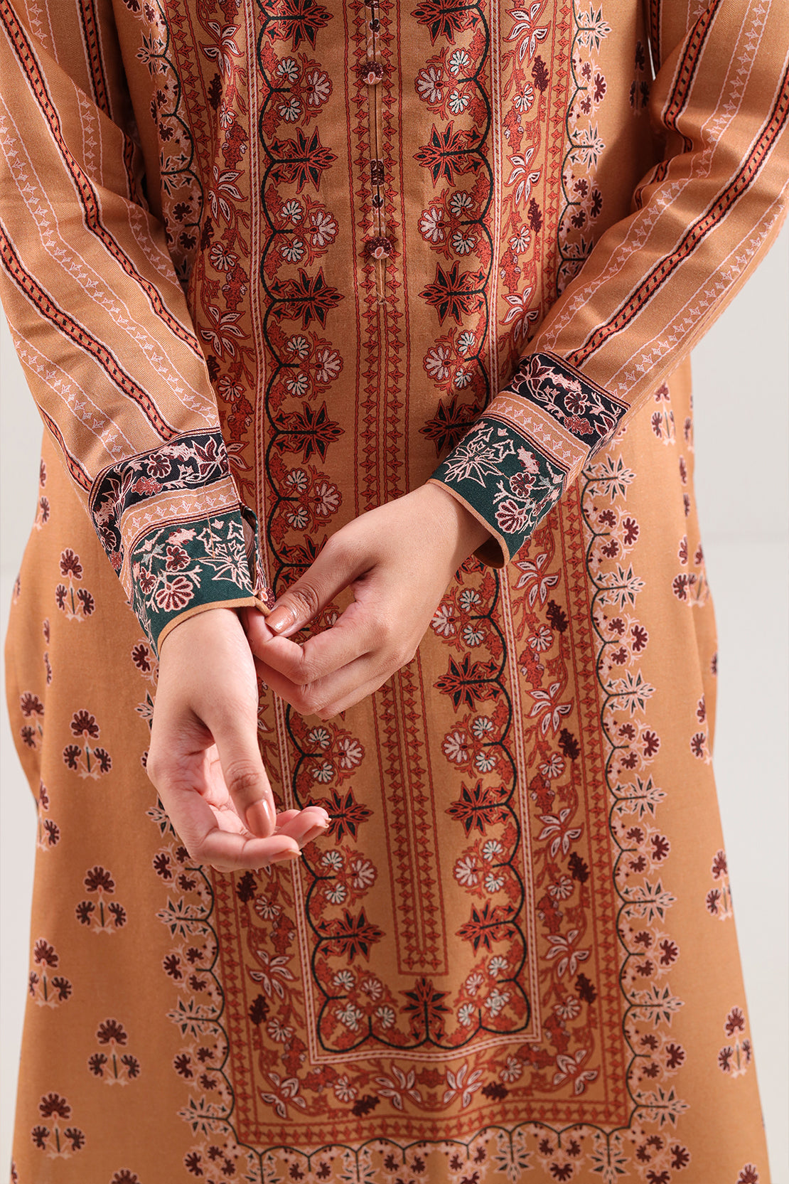 Unstitched Printed Pashmina 3 Piece125827