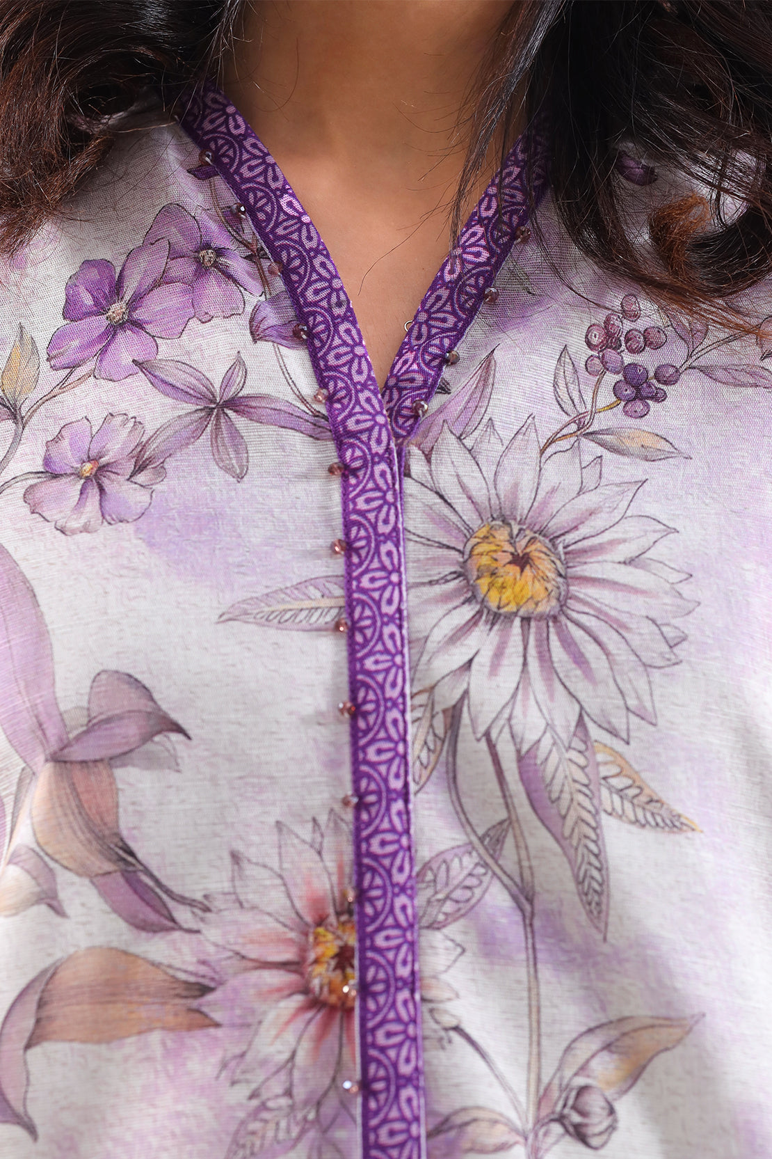 Unstitched Printed Cotton Khaddar 3 Piece125808