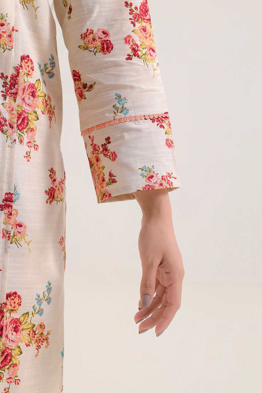 Unstitched Printed Warm Khaddar 3 Piece129805