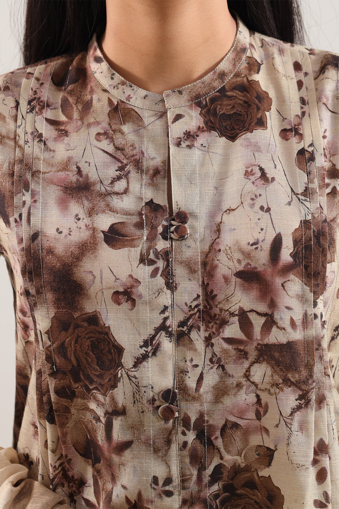 Unstitched Printed Warm Khaddar 3 Piece118384