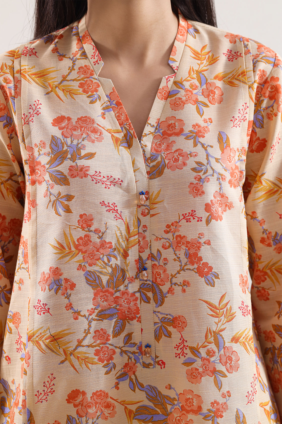 Unstitched Printed Warm Khaddar 3 Piece128275