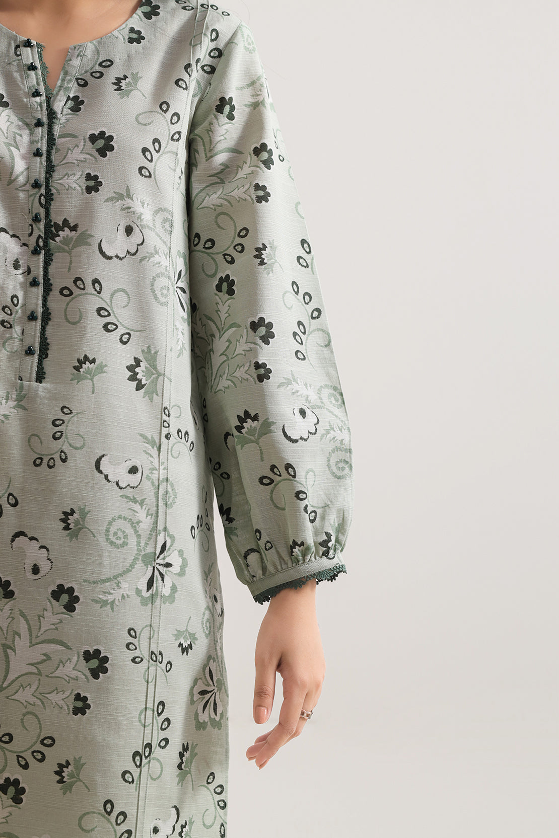 Unstitched Printed Warm Khaddar 3 Piece128277