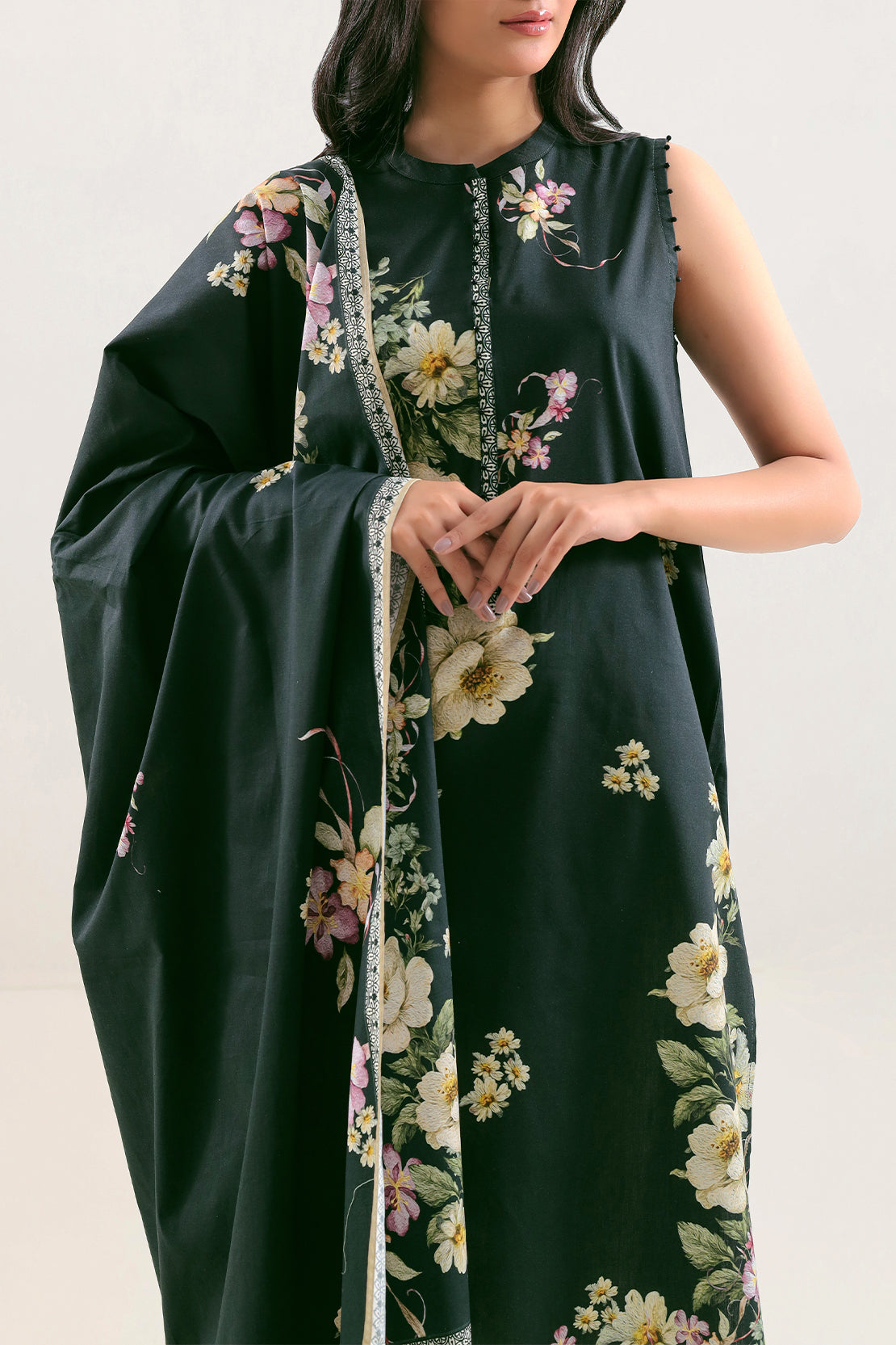 Unstitched Printed Warm Cotton 3 Piece128499