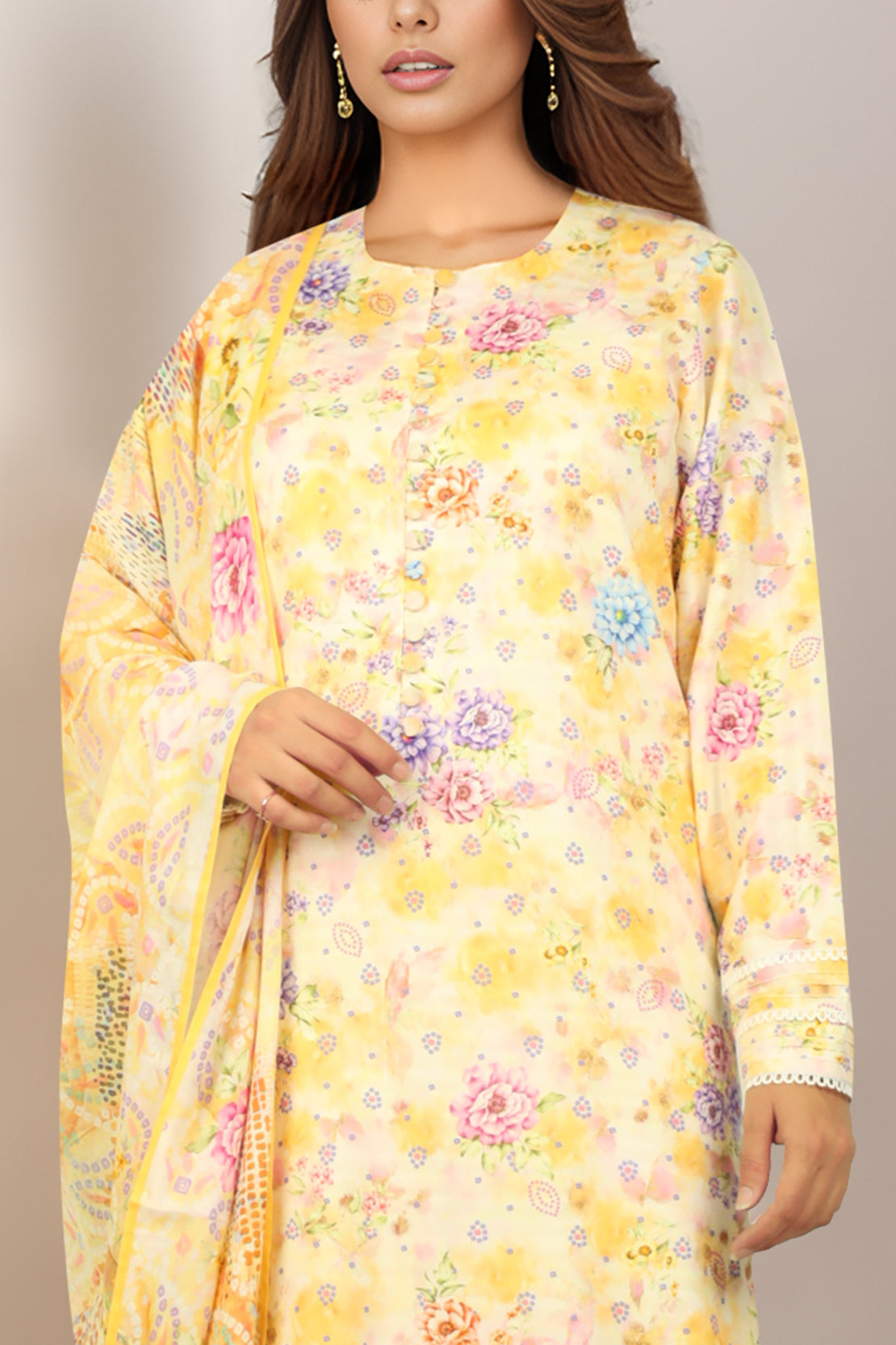 Unstitched Self Jacquard 3 Piece54022