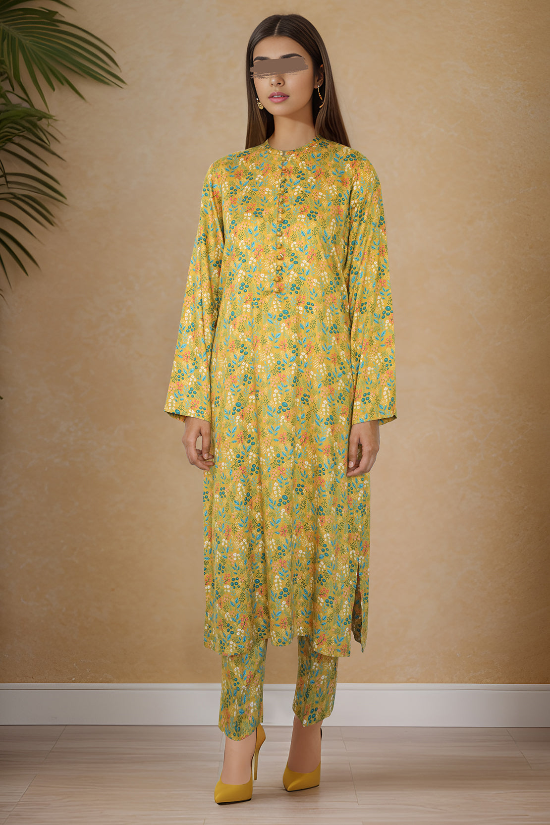 Unstitched Printed Smooth Flow 2 Piece (Shirt/Trouser)46833