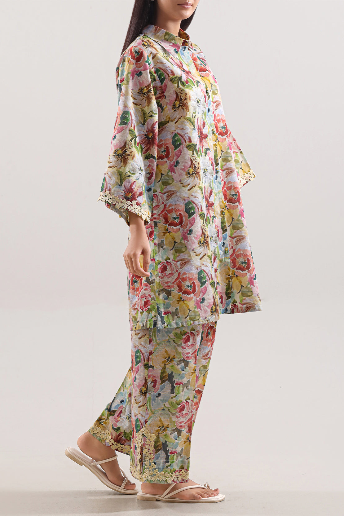 Unstitched Printed Khaddar 2 Piece (Shirt/Trouser)122300