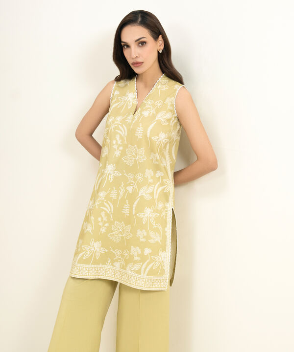 2 Piece - Printed Lawn Suit
