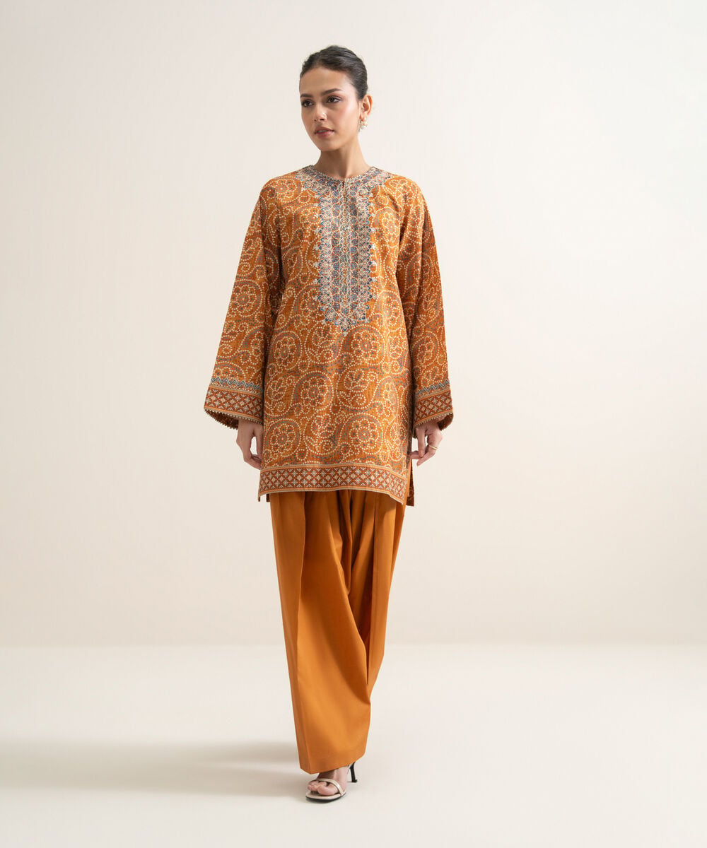 2 Piece - Embroidered Lawn Suit