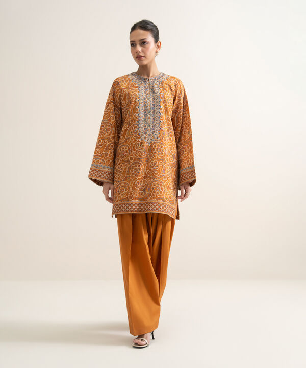2 Piece - Embroidered Lawn Suit