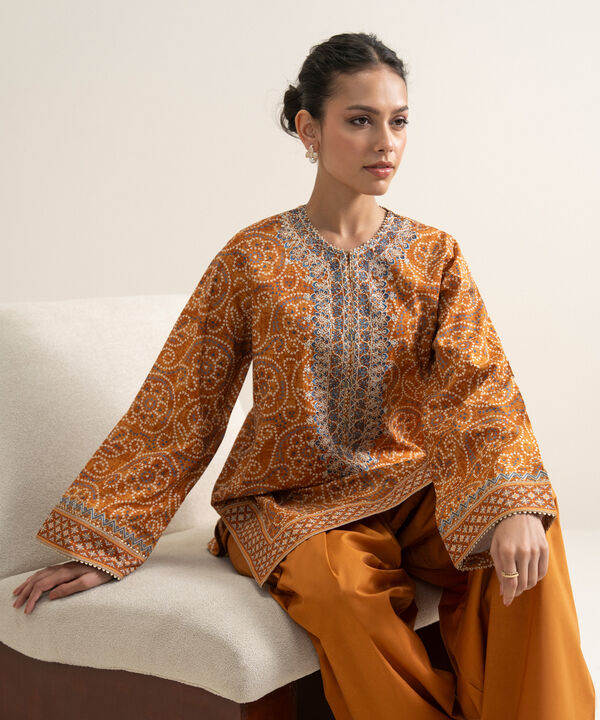 2 Piece - Embroidered Lawn Suit