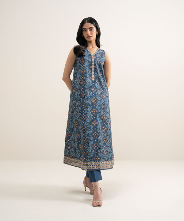 2 Piece - Embroidered Lawn Suit