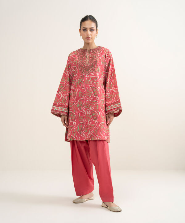 2 Piece - Embroidered Lawn Suit