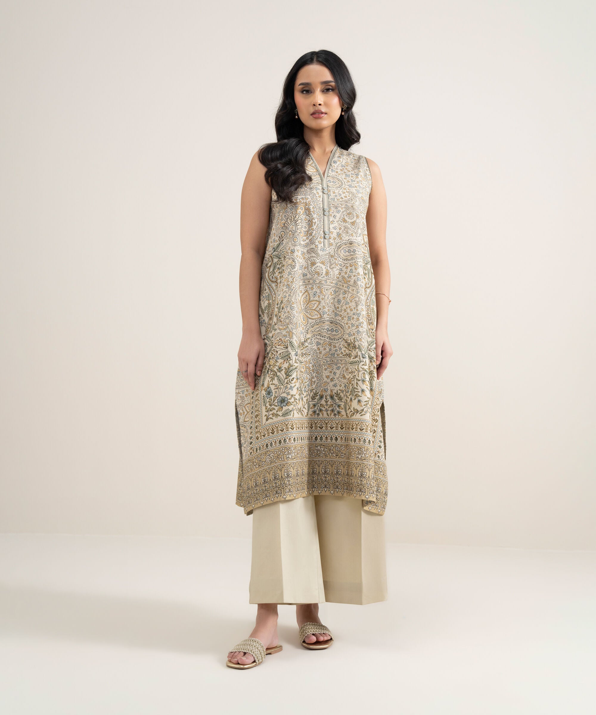 2 Piece - Printed Lawn Suit