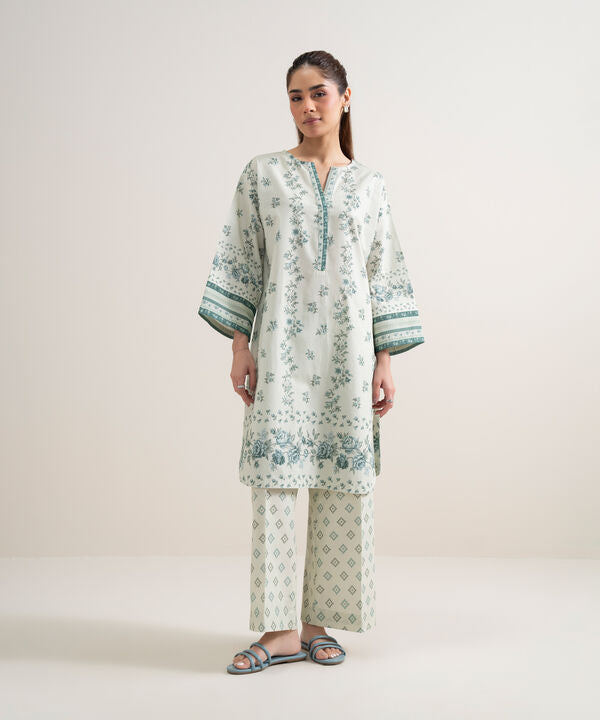 2 Piece - Printed Lawn Suit