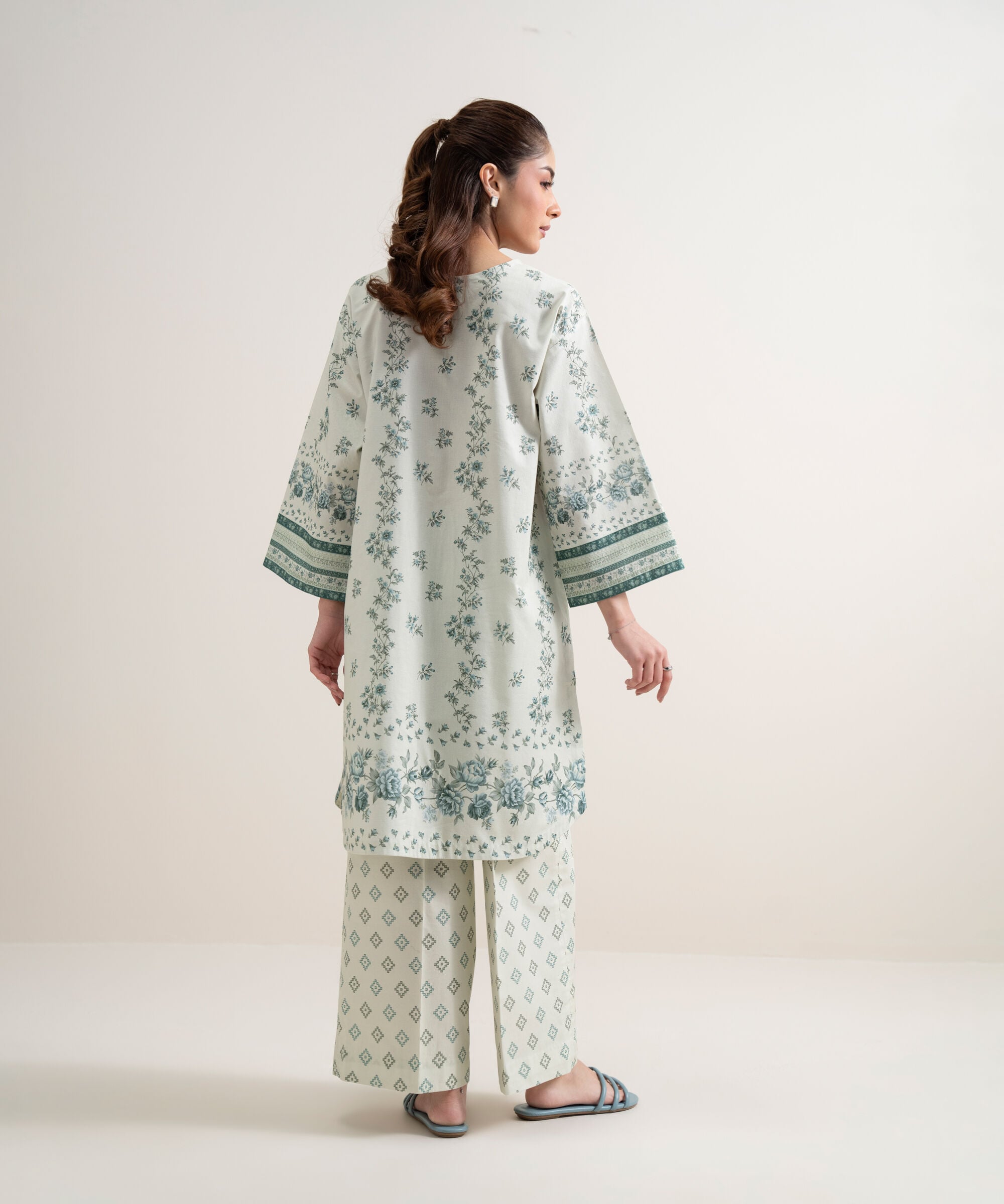 2 Piece - Printed Lawn Suit
