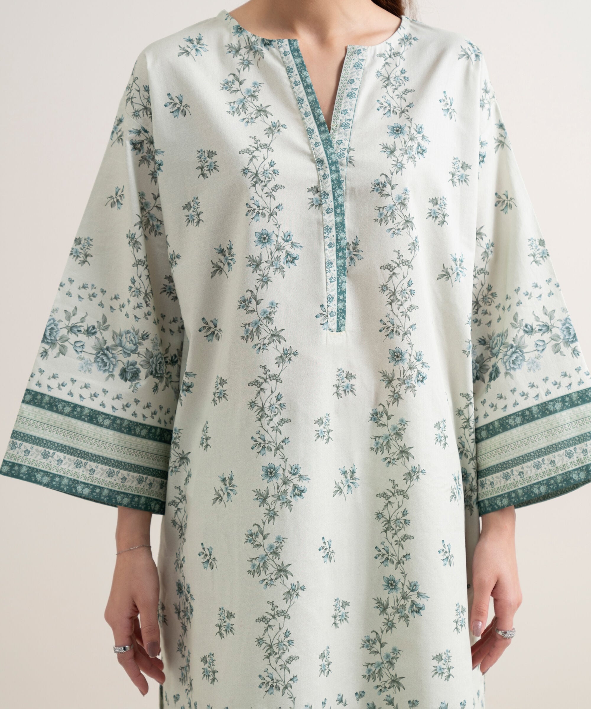 2 Piece - Printed Lawn Suit