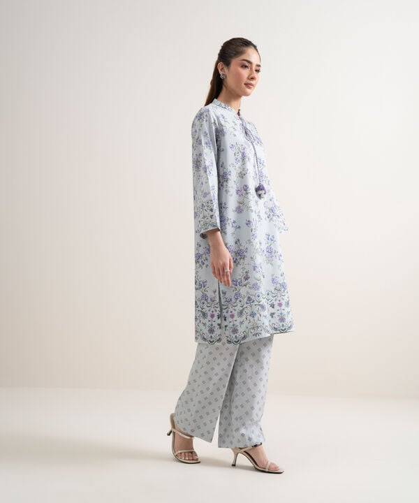 2 Piece - Printed Lawn Suit