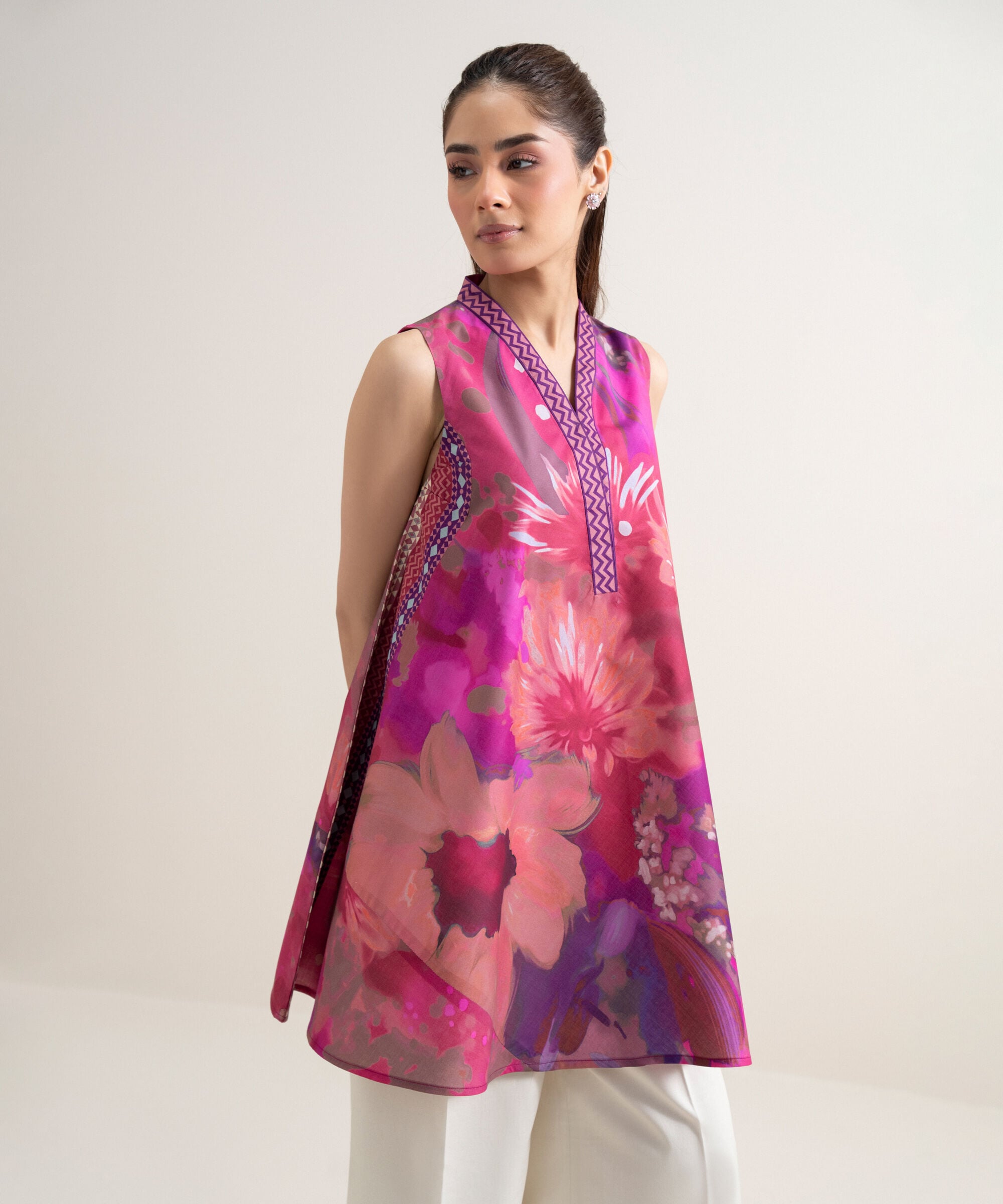 Printed Lawn Shirt