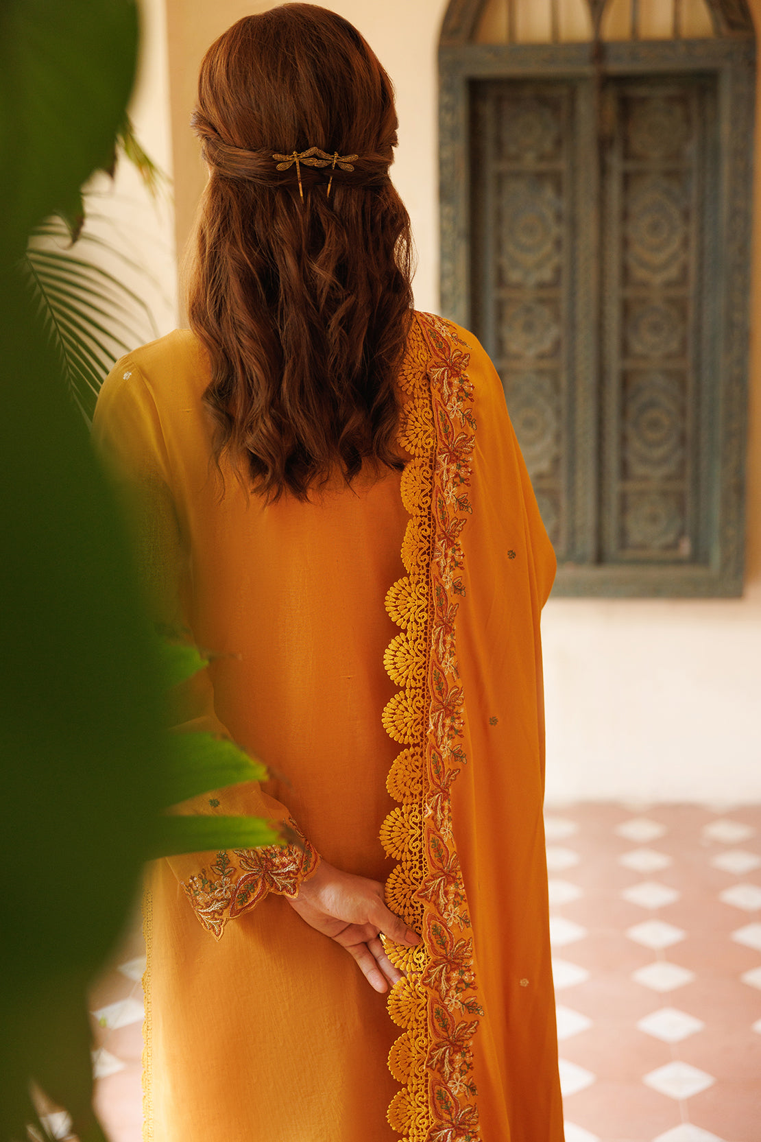 Unstitched Embroidered  Arabic Linen  3 Piece115967