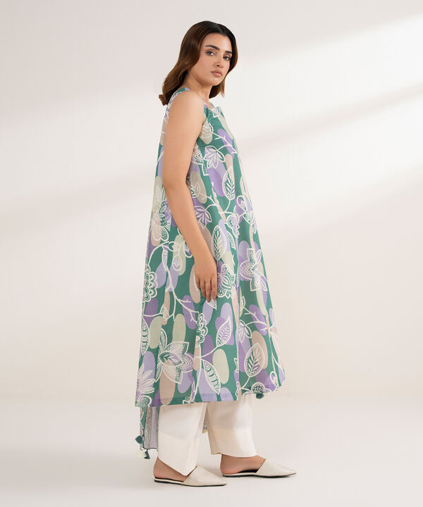 2 Piece - Printed Lawn Suit