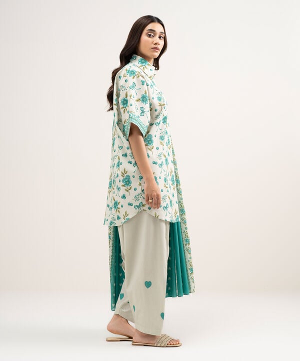 2 Piece - Printed Lawn Suit
