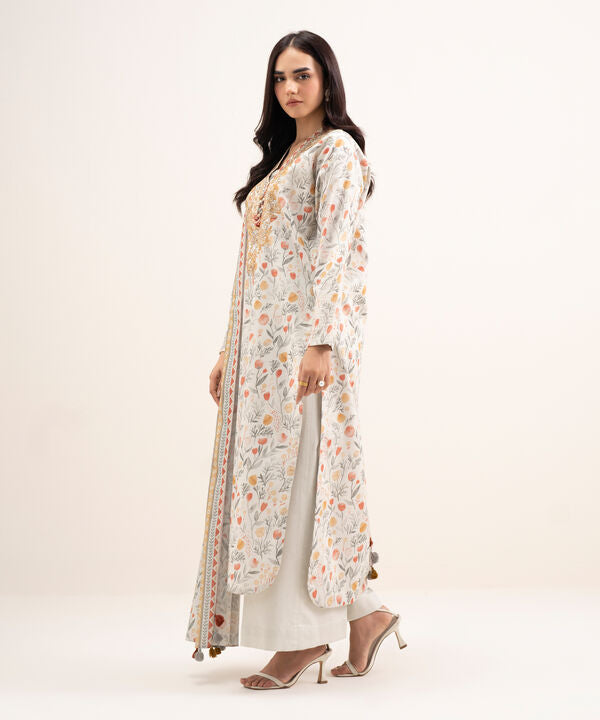 3 Piece - Embroidered Lawn Suit