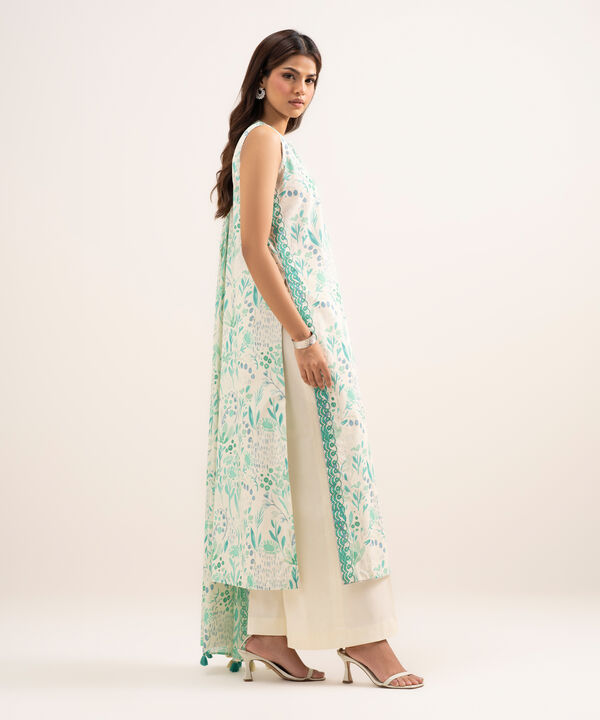 3 Piece - Embroidered Lawn Suit