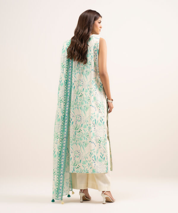3 Piece - Embroidered Lawn Suit