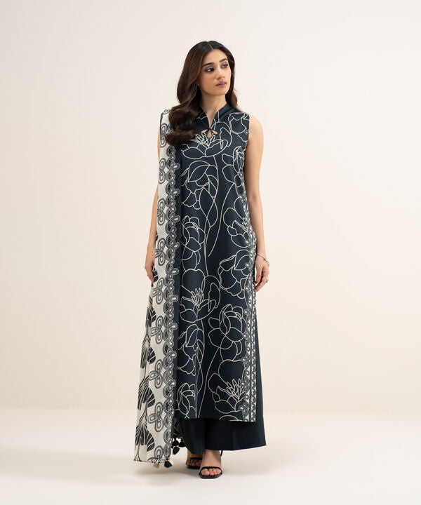 2 Piece - Printed Lawn Suit