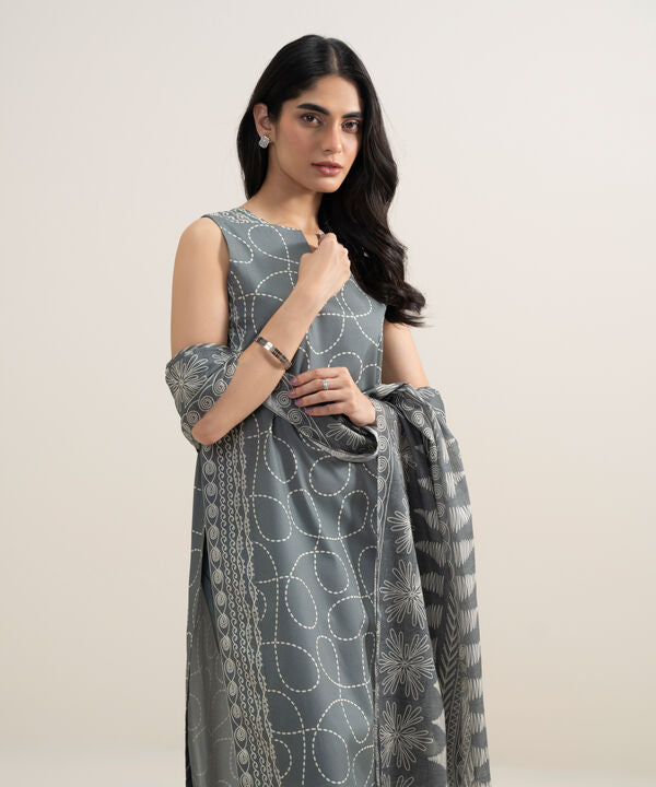 2 Piece - Printed Lawn Suit