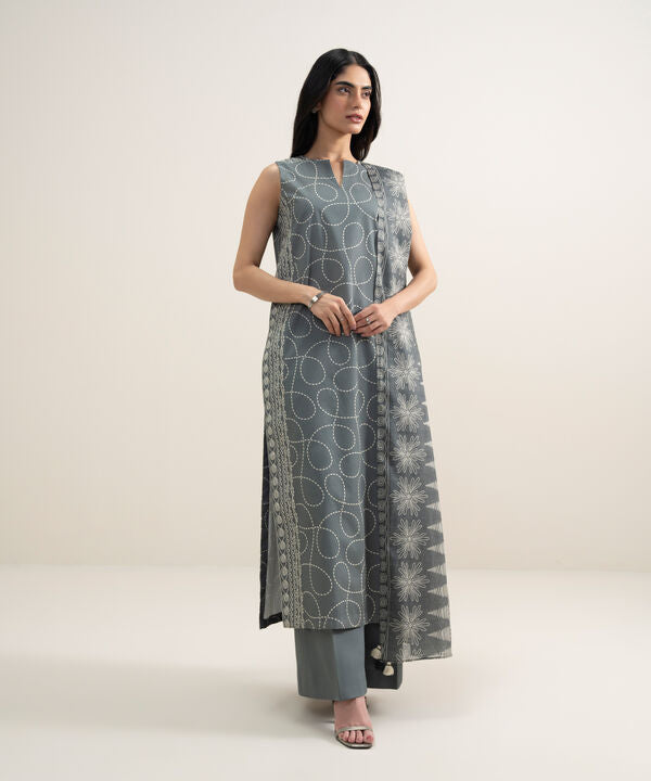 2 Piece - Printed Lawn Suit