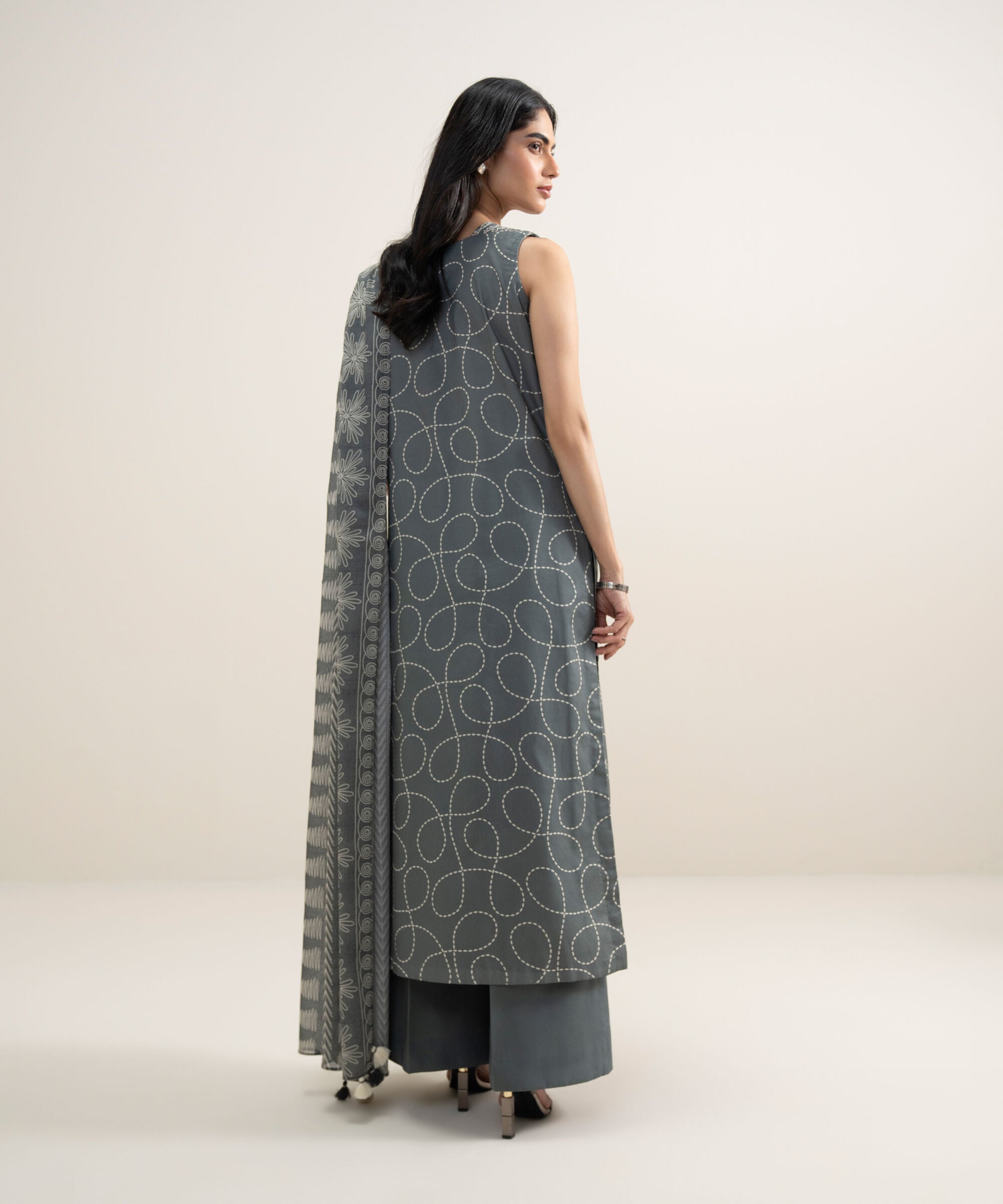 2 Piece - Printed Lawn Suit