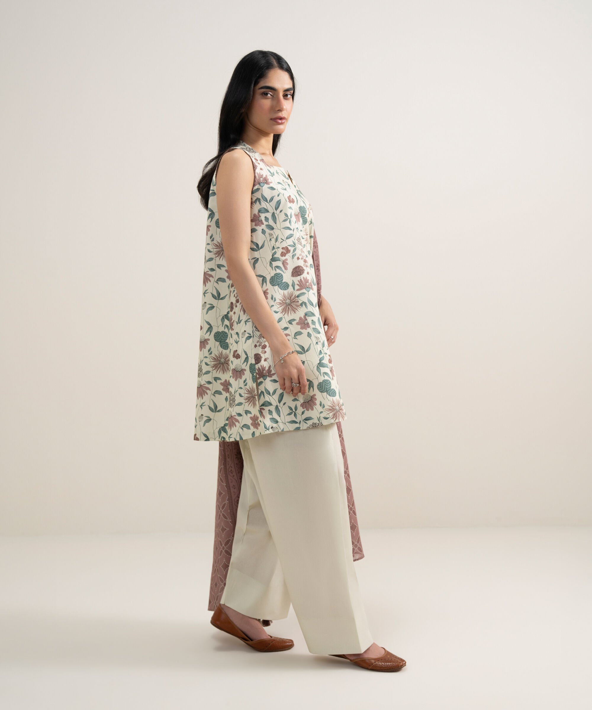 2 Piece - Printed Lawn Suit