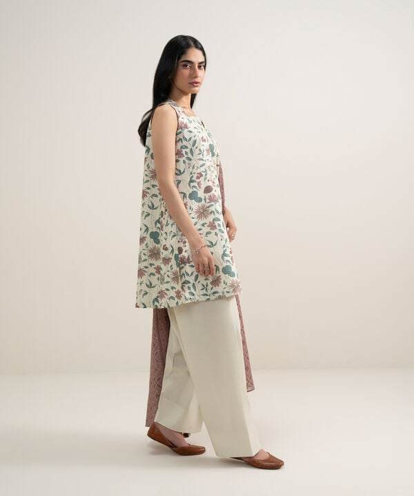 2 Piece - Printed Lawn Suit