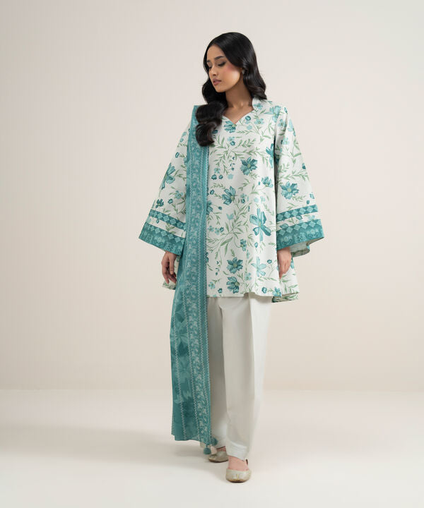 2 Piece - Printed Lawn Suit