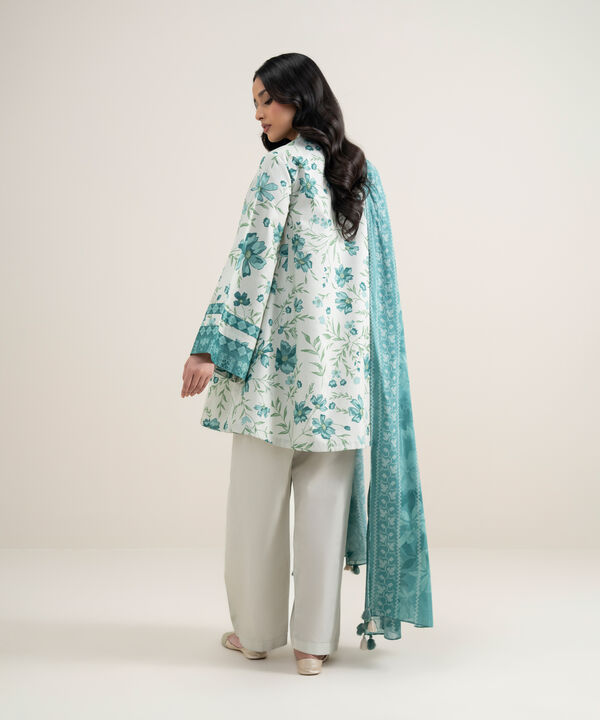 2 Piece - Printed Lawn Suit