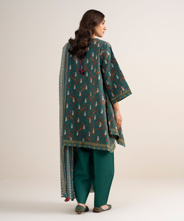 3 Piece - Printed Lawn Suit